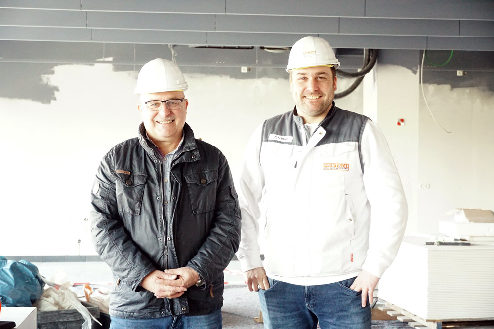 Seniorchef Andreas Frietsch u. Juniorchef Christopher Frietsch